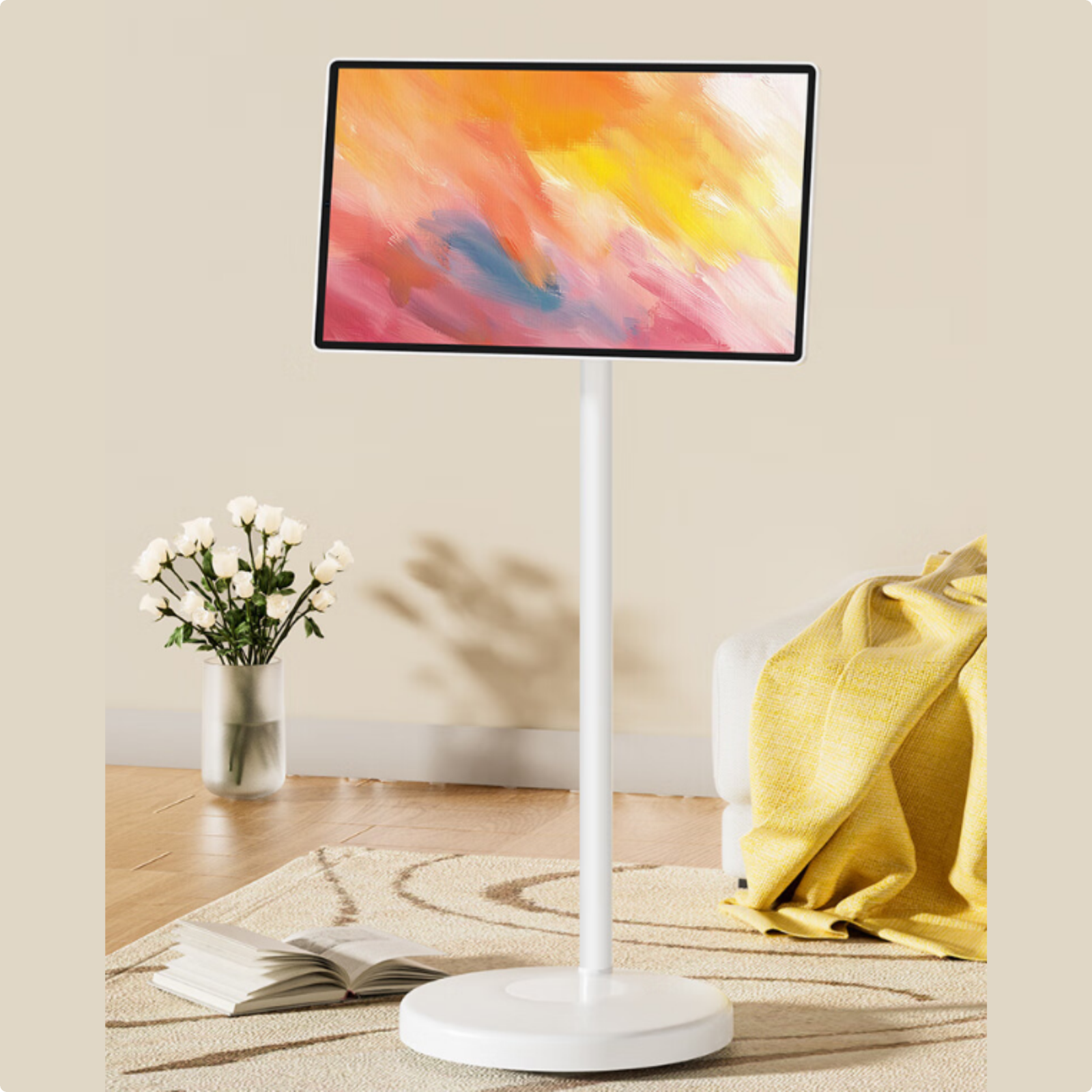 Smart Movable Battery Touch Displays