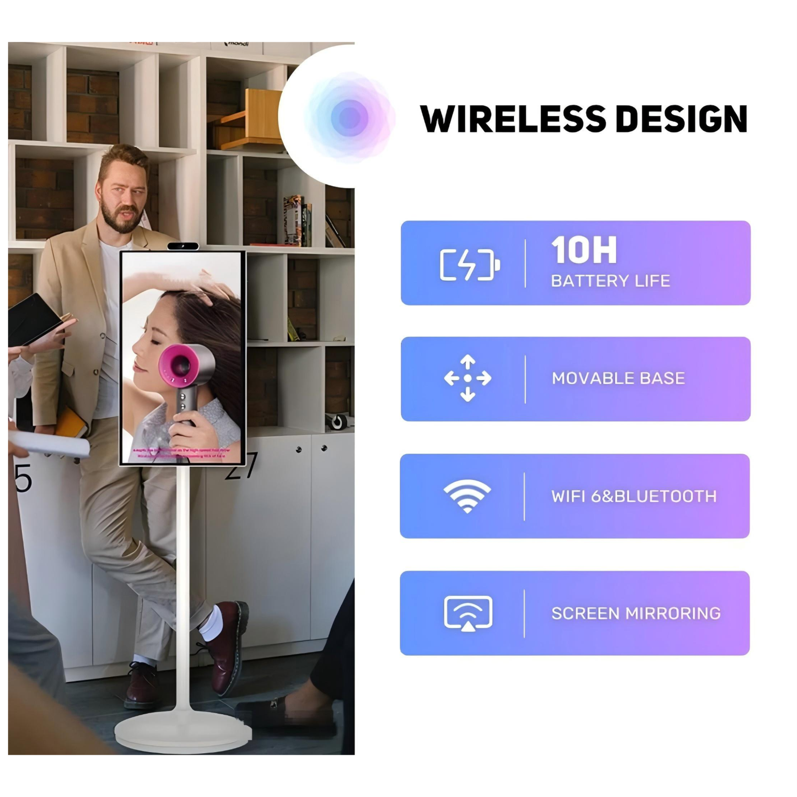 Smart Movable Battery Touch