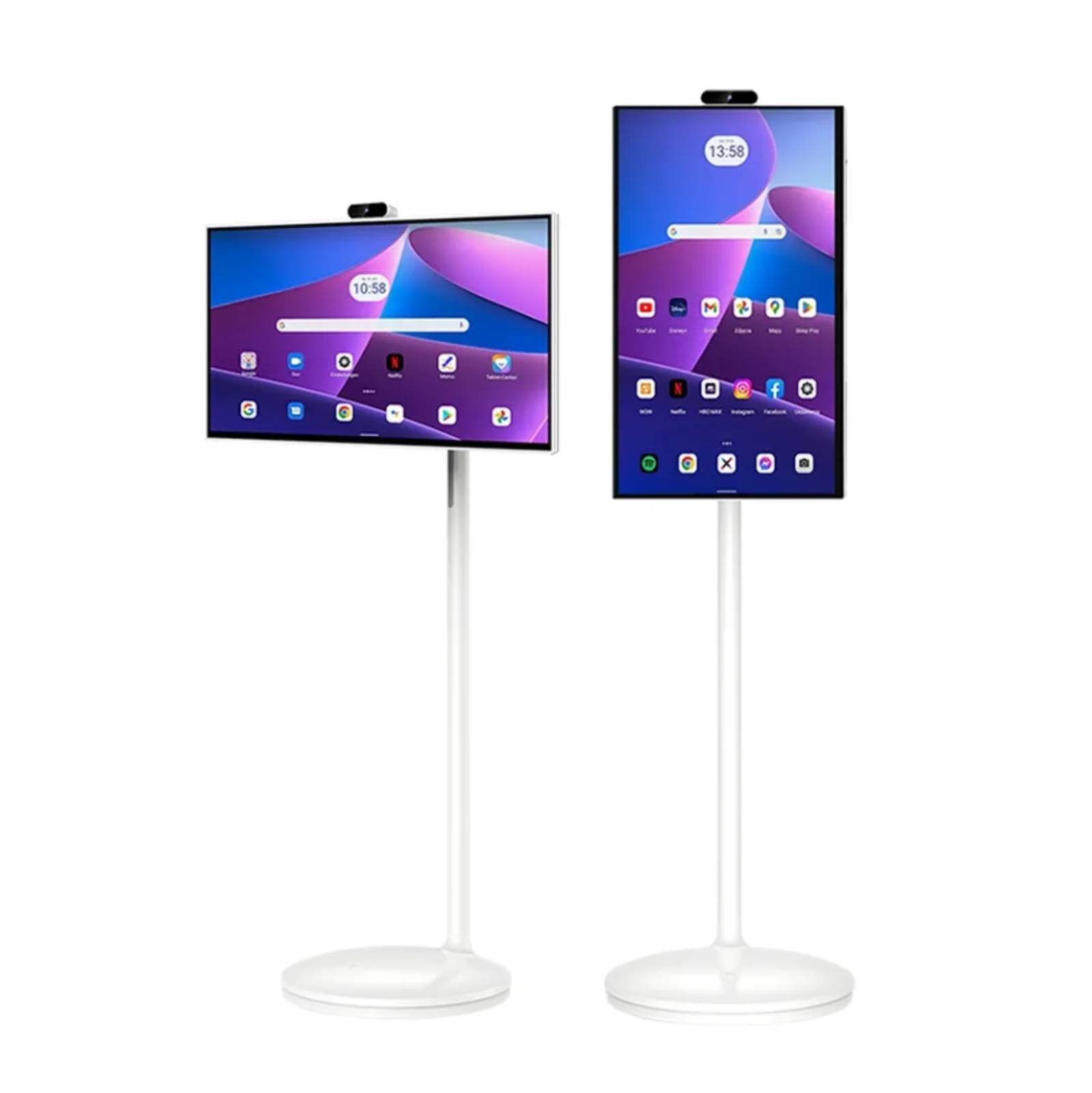 Smart Movable Battery Touch Displays