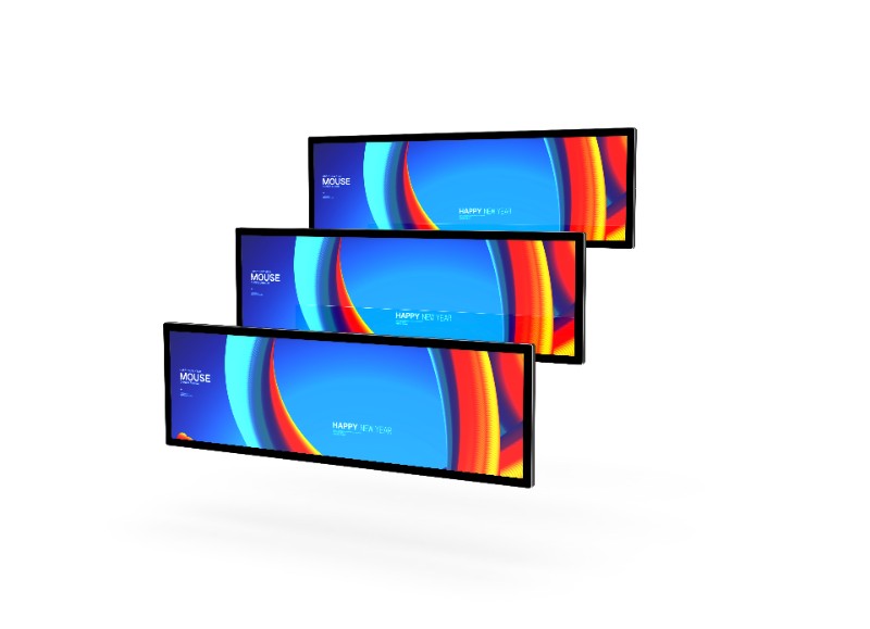 Stretched Bar Ultra Wide Screen Displays