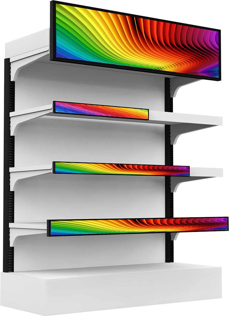 Stretched Bar Ultra Wide Screen Displays