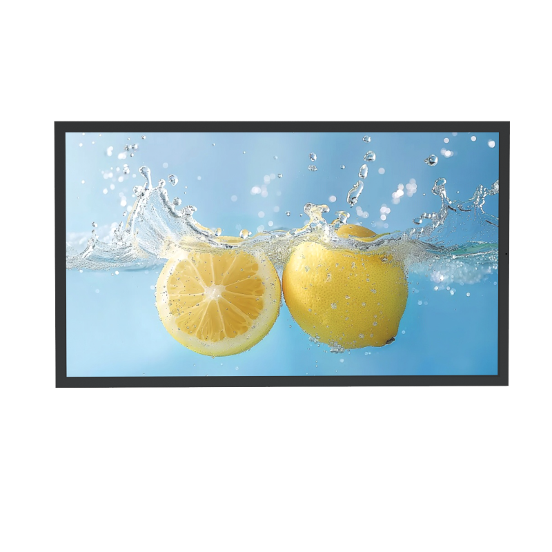 outdoor double sided narrow edge vertical floor advertising machine (复制)