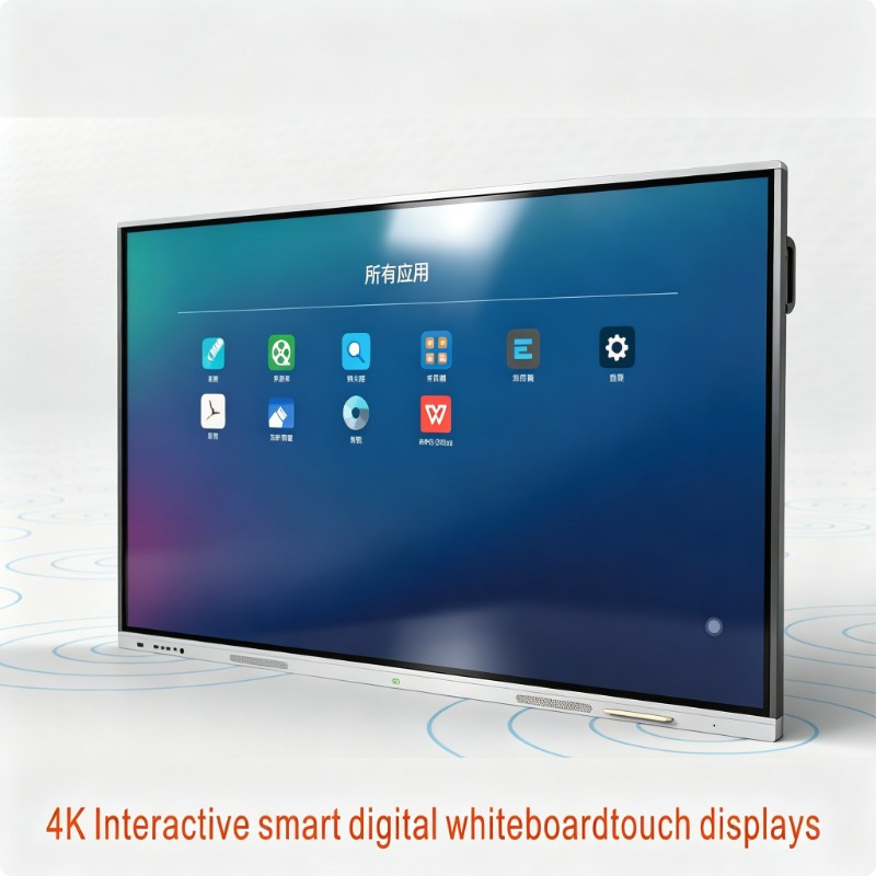 4K Interactive smart digital whiteboard touch displays