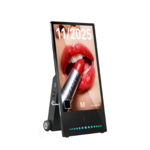 Outdoor Movable Battery Digital Poster