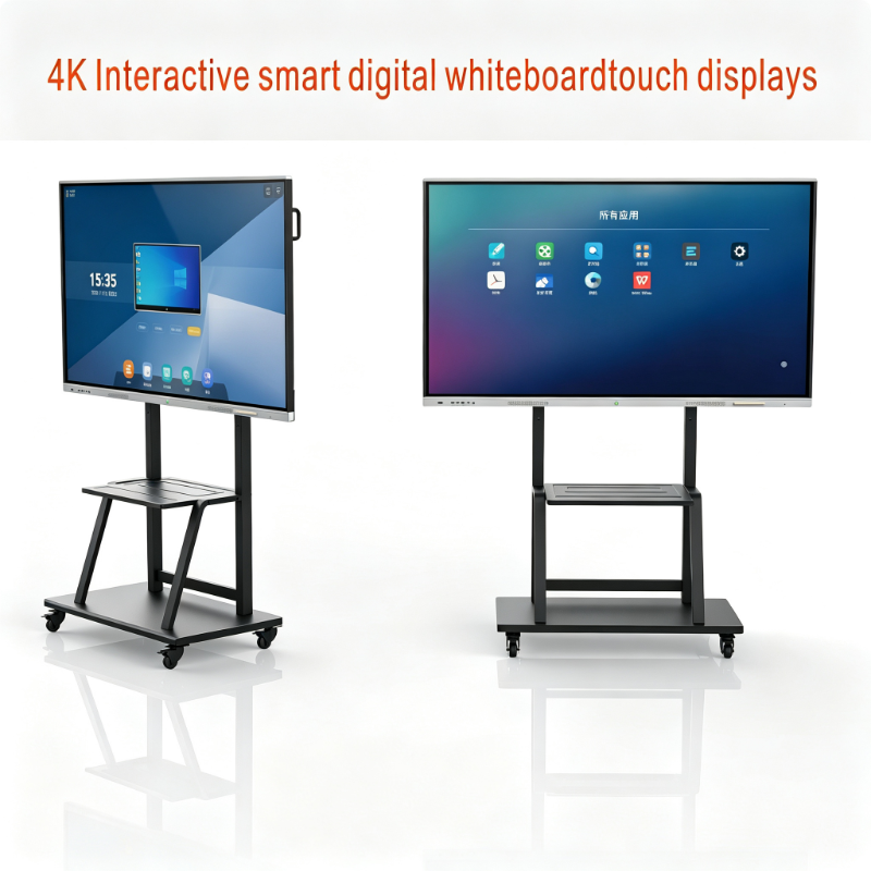 4K Interactive smart digital whiteboard touch displays